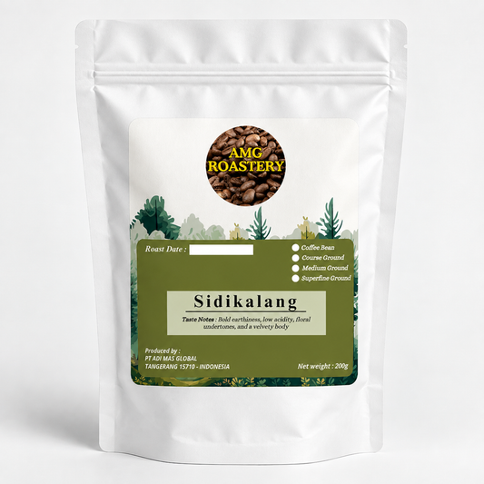 Premium Sidikalang Arabica Coffee Beans | Bold, Earthy – Freshly Roasted and Vacuum-Sealed