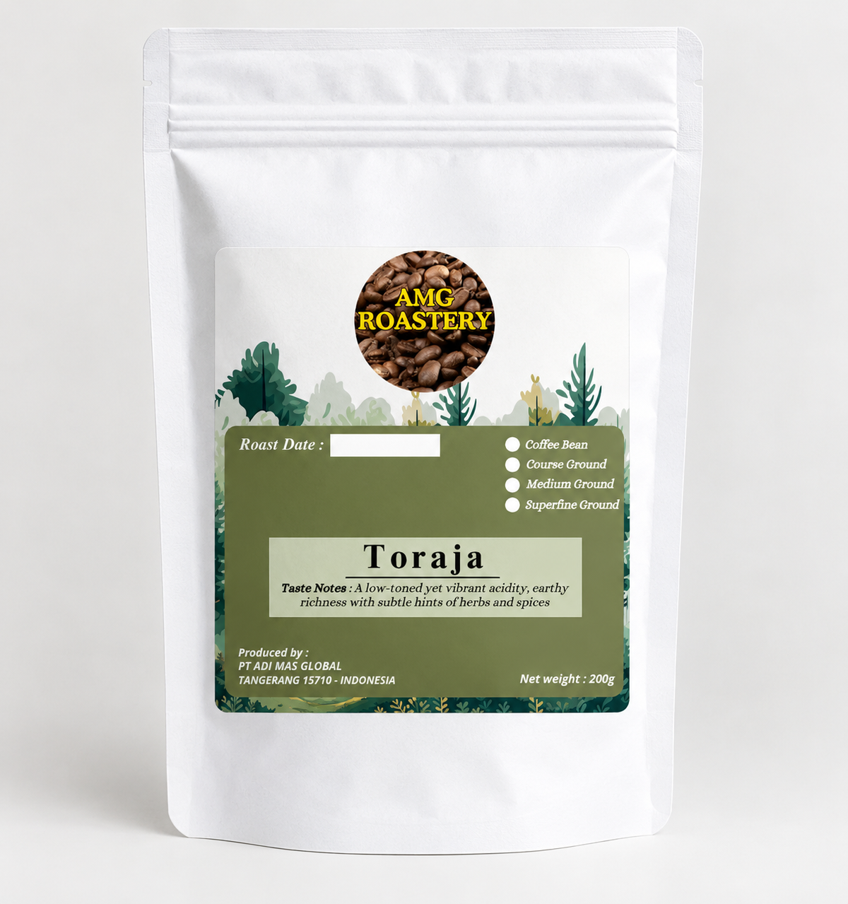 Premium Toraja Arabica Coffee Beans | Exotic, Full-Bodied – Freshly Roasted and Vacuum-Sealed