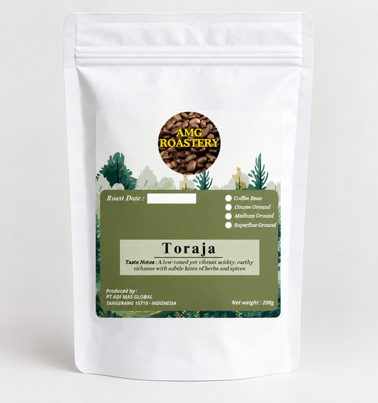 Premium Toraja Arabica Coffee Beans | Exotic, Full-Bodied – Freshly Roasted and Vacuum-Sealed